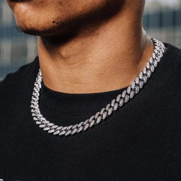 Gold Diamond Cuban Link Chain 315 